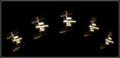 Internationale Raumstation am 19. Juni 2011